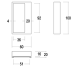 Art. 850-01 Flush Pull - Flush Pulls - Quincalux