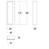 Art. 850-02 Flush Pull - Flush Pulls - Quincalux