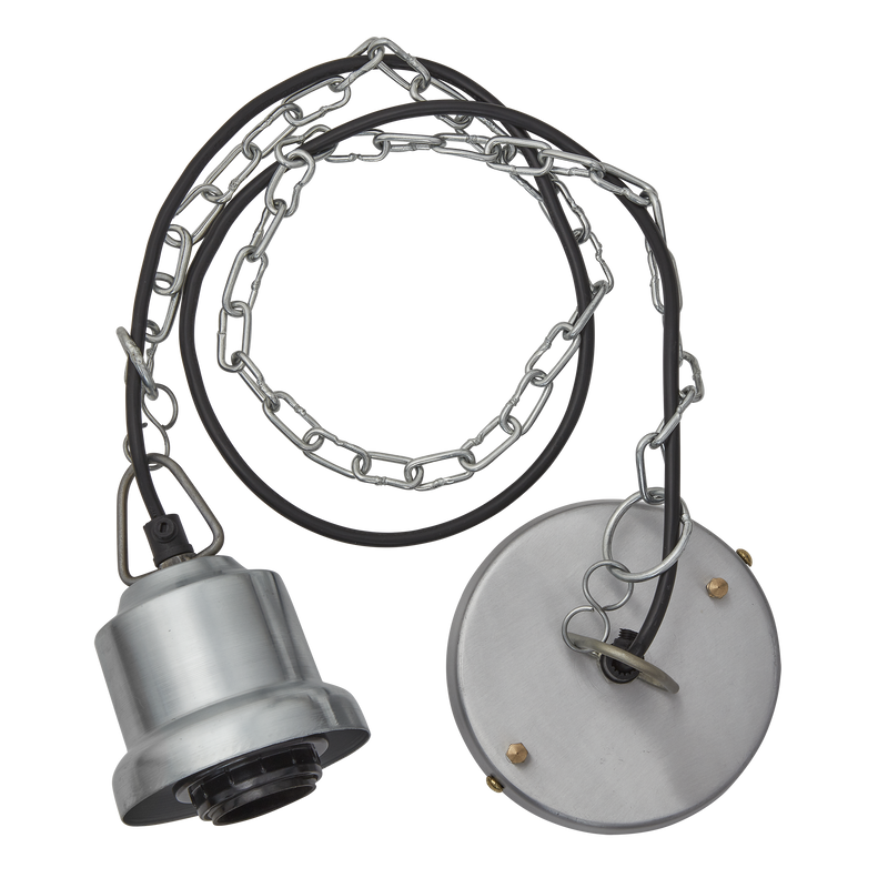 Brooklyn Chain Cord Set ES E27 Bulb Holder - Bulb Holder & Sets - Industville