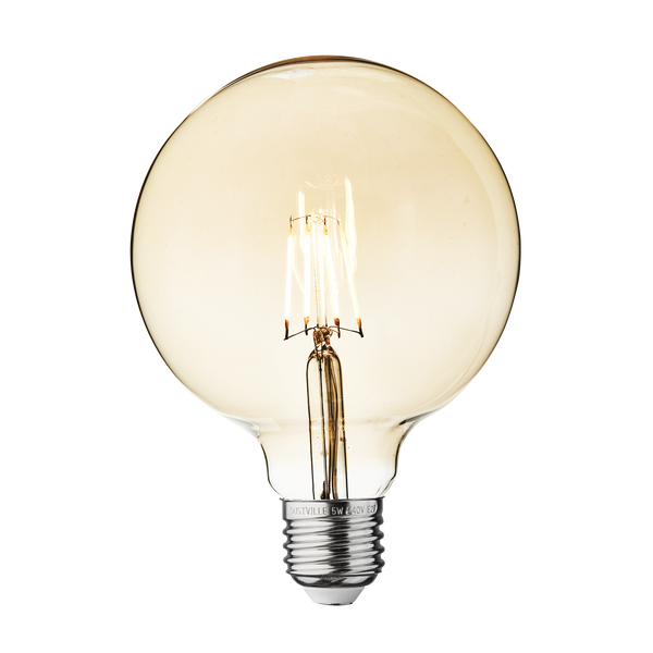 Vintage LED Edison Bulb - 5W E27 Globe G125 - Bulb - Industville