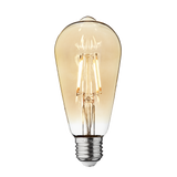 Vintage LED Edison Bulb - 5W E27 Pear ST64 - Bulb - Industville