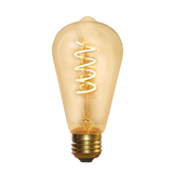 Vintage LED Edison Bulb - 5W E27 Pear ST64 - Bulb - Industville