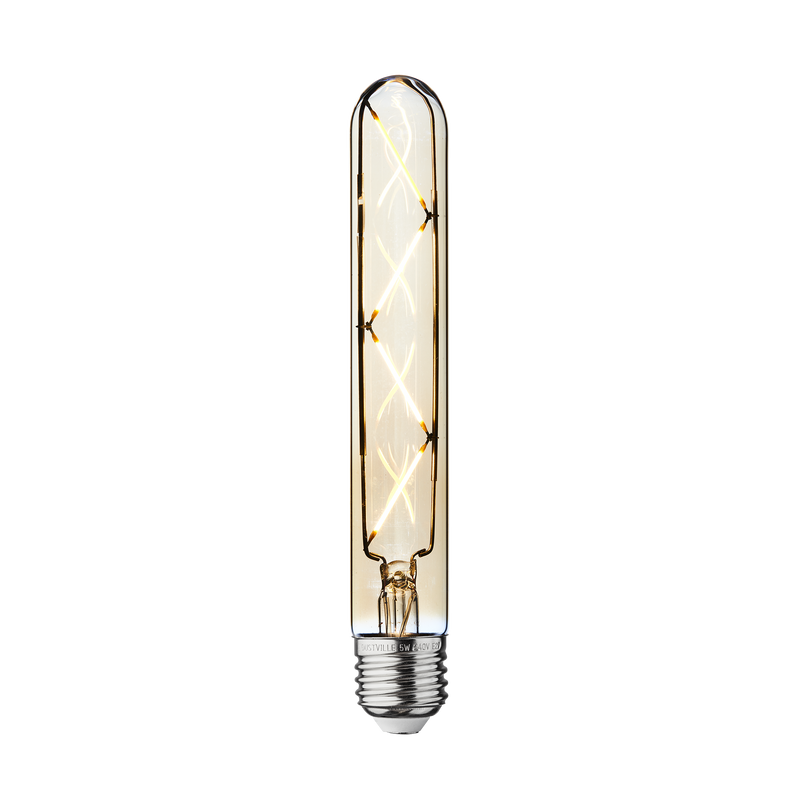 Vintage LED Edison Bulb - 5W E27 Cylinder T30 - Bulb - Industville