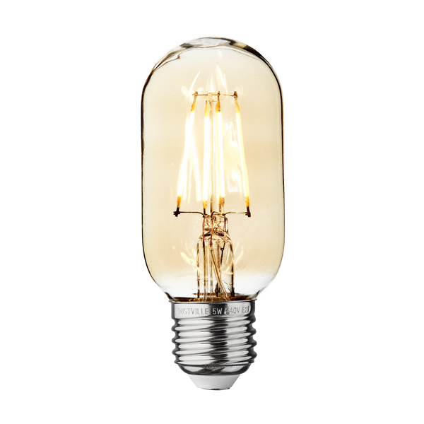 Vintage LED Edison Bulb - 5W E27 Tube T45 - Bulb - Industville